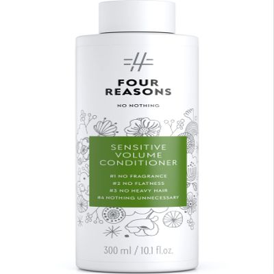 No nothing Sensitive Volume Hair Conditioner - Fragrance Free Conditioner - Hypoallergenic, Phthalate Free, Paraben Free, Vegan & Unscented - Volumizing Scalp  10.1 oz