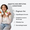 No nothing Sensitive Volume Hair Conditioner - Fragrance Free Conditioner - Hypoallergenic, Phthalate Free, Paraben Free, Vegan & Unscented - Volumizing Scalp  10.1 oz view 3
