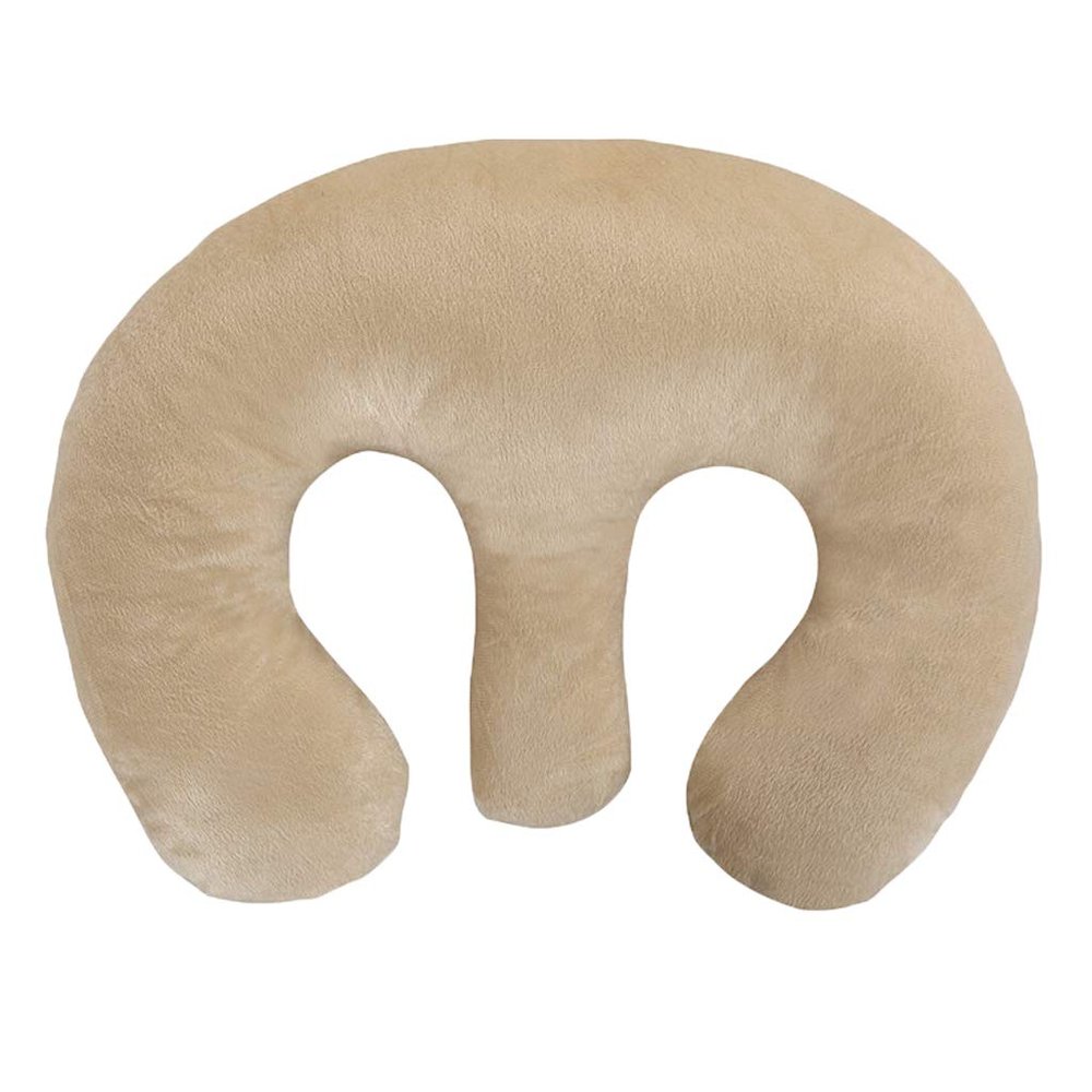 Almencla Portable Breast Chest Mastectomy Pillow Relaxing Massage Lightweight, Beige, 24x34.5x10cm
