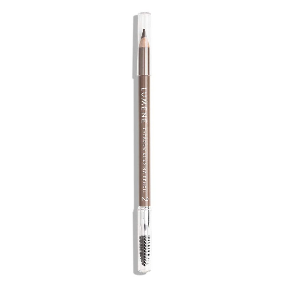 Lumene Eyebrow Shaping Pencil with Brush 1.08 g / 0.04 OZ. (2 Brown)