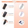 COSITTE Electric Nail Drill, USB Electric Nail Drill Machine for Acrylic Nails, Portable Electrical Nail File Polishing Tool Manicure Pedicure Efile Nail Supplies for Home and Salon Use Black view 3