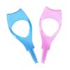 2PCS 4.1Inch Plastic Upper Lower Eyelash Mascara Guard Cover Protector Eyelash Makeup Tool with Eyelash Comb for Eyes Makeup (Blue+Pink) view 1