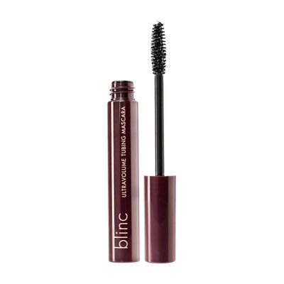 Blinc UltraVolume Tubing Mascara  Dramatic Volume & Length, Curling, Longwear, Smudge & Flake Proof, Conditioning Jojoba, Sensitive Eyes Safe, Vegan