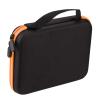 63 Slots Essential Oil Carrying Case, Portable Essential Oil Storage Bag with Foam Insert and Carrying Handle for Travel(orange) view 2