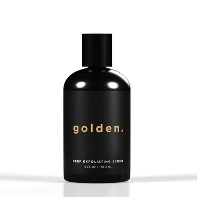 Golden Grooming Co. Exfoliating Scrub for Men | Deep Cleansing Face Wash with Coconut Oil & Aloe Vera | Refreshes & Revitalizes Skin  For All Skin Types, 4oz