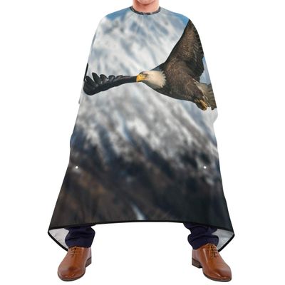 Barber Cape - American Animal Eagle Hairdresser Cape Cape Salon; Waterproof Barber Styling Cape Professional Hair Cutting Hair Cutting Accessories 55" x 65"