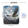 Barber Cape - American Animal Eagle Hairdresser Cape Cape Salon; Waterproof Barber Styling Cape Professional Hair Cutting Hair Cutting Accessories 55" x 65" view 2