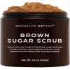 Brooklyn Botany Brown Sugar & Coconut Milk Body Scrub Set  Exfoliating and Moisturizing Face, Body, Hand & Foot Scrubs  2 x 10 oz view 2