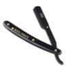 MD Black Dragon Plastic Handle Professional Swing Lock Shavette with Black Powder Coating view 1