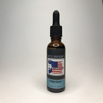 All American Beard Oils Premium Beard Oil Cedar Grove