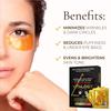 Vitalogy - Under Eye Patches for Dark Circles and Wrinkles | 24K Gold Anti-Aging Mask, Pads for Puffy Eyes & Bags | Collagen Eye Mask with Natural Extracts & Hyaluronic Acid - for Women & Men - 5 Pairs (10 Patches) view 4