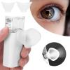 Dioche Dry Eye Humidifier Mist Sprayer - Portable Moisturizing Machine, Cool Steamer, Fast Steam Sprayer for Eye Skin Care, Makeup (White) view 2