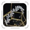 Jorsnovs Fashion Bridal Headpieces for Wedding Bride Hair Accessories Cubic Zirconia Headbands for Women CZ Birthday Gifts view 1