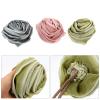 3pcs Rose Bath Ball Sponge Powder Puff Scrubber Bathtub Loofahs Shower Ball Loofah for Women  Mesh Bath Bubble Maker Bath Poufs Shower Stool Polyester Aldult Miss view 4