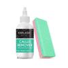 Karlash Callus Remover Gel for Feet and Foot Pumice Stone Scrubber Kit Remove Hard Skins Heels and Tough Callouses from feet Quickly and Effortless 4 oz (4 Ounce) view 1