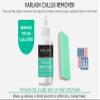 Karlash Callus Remover Gel for Feet and Foot Pumice Stone Scrubber Kit Remove Hard Skins Heels and Tough Callouses from feet Quickly and Effortless 4 oz (4 Ounce) view 2