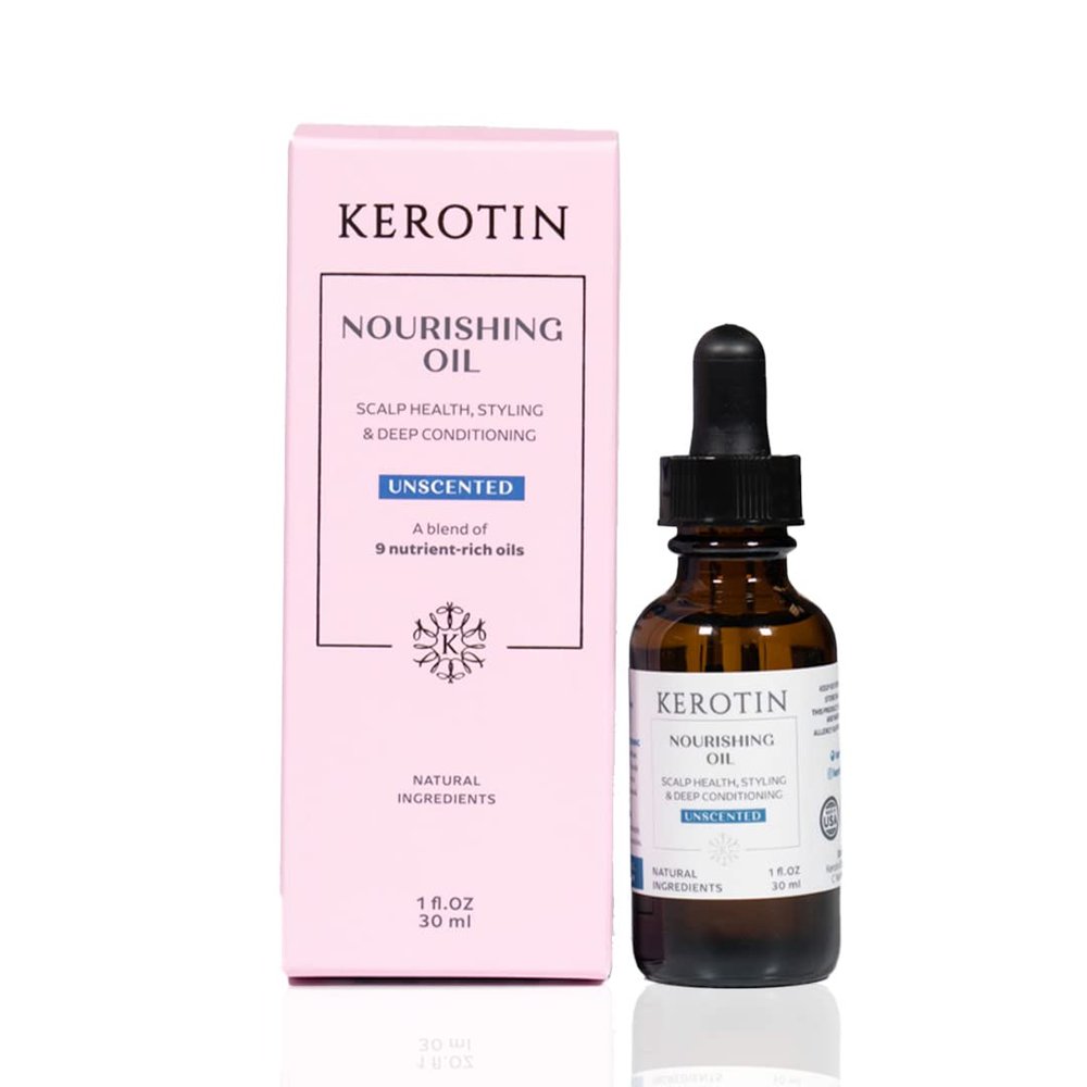 Nourishing Hair Oil -Nine natural organic oils blended with Argan Oil. Repairs Damage, Controls Frizz, Eliminates Split Ends & Smoothens Skin - Stimulates Healthy Hair Growth