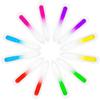 12 pcs Glass Nail File Double Sided Crystal Fingernail Files Set, Gradient Rainbow Color Buffer Manicure Tools for Women Girls(14 x 1 x 0.3 cm) view 1