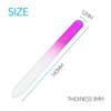 12 pcs Glass Nail File Double Sided Crystal Fingernail Files Set, Gradient Rainbow Color Buffer Manicure Tools for Women Girls(14 x 1 x 0.3 cm) view 2