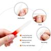 12 pcs Glass Nail File Double Sided Crystal Fingernail Files Set, Gradient Rainbow Color Buffer Manicure Tools for Women Girls(14 x 1 x 0.3 cm) view 4