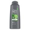 DOVE MEN + CARE Men 2 in 1 Shampoo and Conditioner Lime + Cedarwood For Healthy-Looking Hair Naturally Derived Plant Based Cleansers 20.4 OZ view 1