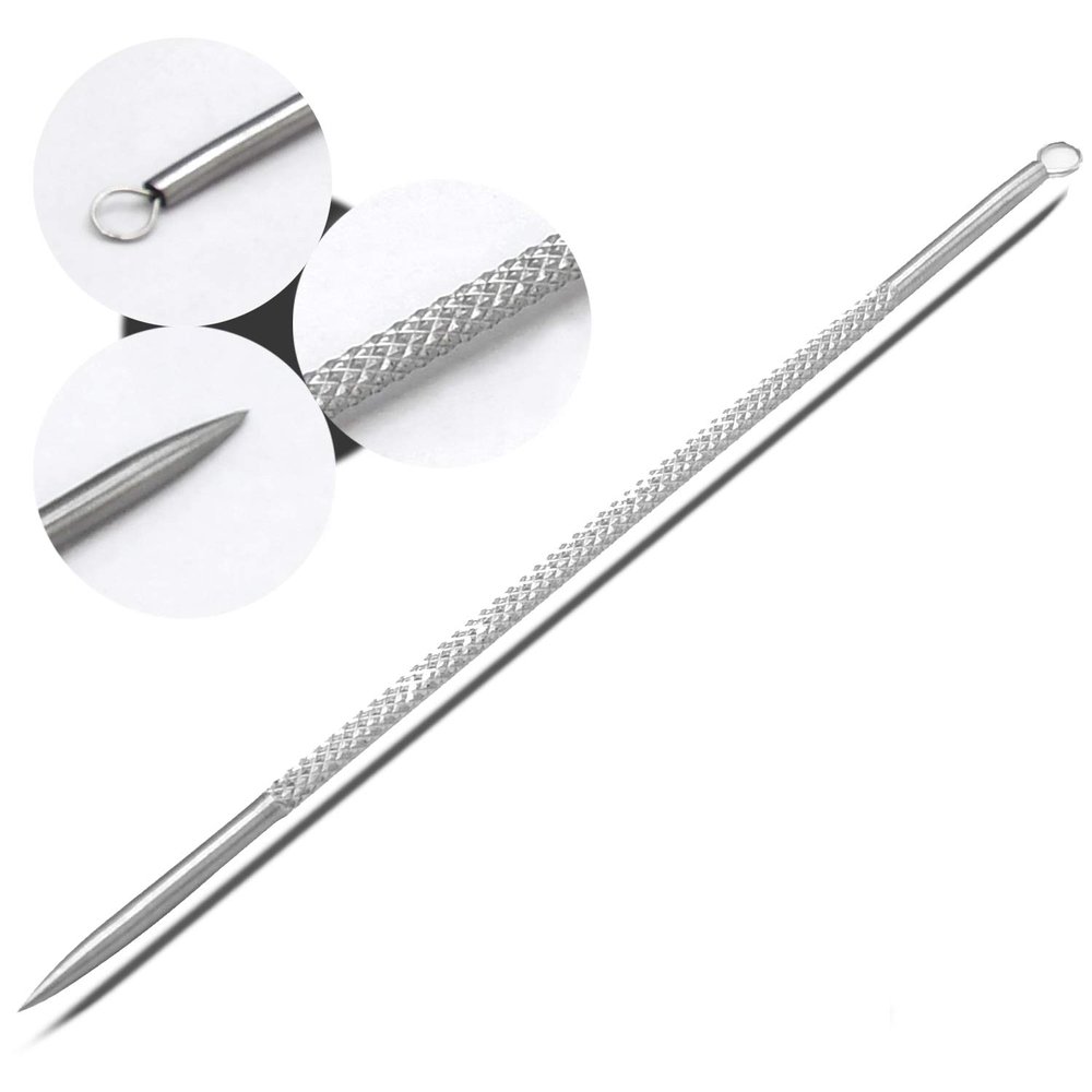 AAProTools Stainless Steel Blackhead Needle/Loop Blackhead Extractor/Comedone Extractor/Blackhead Remover/Whitehead Remover