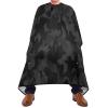 Blueangle Black Camouflage Barber Cape for Men Hair Cutting - Waterproof Salon Hairdressing Cape, 65" x 55" view 2