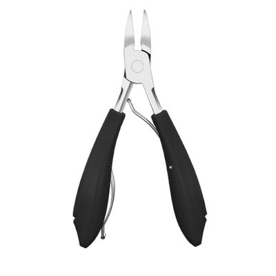 AKOAK 1 Pack Special-Purpose Stainless Steel Nail Clippers Eagle Olecranon Pedicure Clippers Nail Grooves Cleaning Scissors Manicure Manicure Dead Skin Scissors (Black)