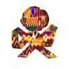 AFRICSTYLE Girl's African Print Hair Bonnet Turbans Head Headwraps Sleeping Ankara Scarf, Color_5, Large view 2