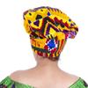 AFRICSTYLE Girl's African Print Hair Bonnet Turbans Head Headwraps Sleeping Ankara Scarf, Color_5, Large view 4