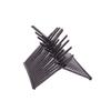 6 Pairs Interlocking Hair Combs Double Side Comb Hair Jaw Clamps Hair Clips Ponytail Holder Hair Styling Accessories for Women Ladies Girls (Mixed Color) view 3