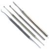 4Pcs Set Chiropody Podiatry Tools Beauty Ingrown Toenail Lifter Verruca Curette Nail File Cleaner Pedicure view 1
