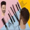 Stancia Male Mannequin Head,Training Head with 100% Human Hair,14 Barber Mannequin Head, Hairdresser Manikin Head, Training Doll Head for Hair Styling and Practice(with Beard,Dark Brown) view 4