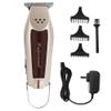 JoyGlow Cordless T-Blade Trimmer - 5 Star Compact Precision Trimmer for Lining & Close Trimming, Professional Hair Cutting Kit for Barbers and Stylists (Silver) view 1