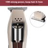 JoyGlow Cordless T-Blade Trimmer - 5 Star Compact Precision Trimmer for Lining & Close Trimming, Professional Hair Cutting Kit for Barbers and Stylists (Silver) view 3