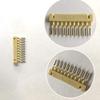 40pcs Clips Hair Extension Buckle, 6D Hair Ponytail Accessory Tool Kit for Hairextension Machine Quick No-Trace Easy Connection for Faster Natural Real Hair Extension view 2