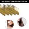40pcs Clips Hair Extension Buckle, 6D Hair Ponytail Accessory Tool Kit for Hairextension Machine Quick No-Trace Easy Connection for Faster Natural Real Hair Extension view 3