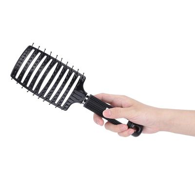 Hair Brush, Brush Original Detangler Hair Brush, Glide Through With Ease For All Hair Types, Suitable for Wet and Dry Use(Black)