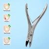 Toenail Clippers for Thick Ingrown Toenails - Professional Nail Cutter Nail Trimmer Podiatry Fingernail Clipper for Men Women Seniors Elderly Podiatrist Heavy Duty Stainless Steel Tool by Krisp Beauty view 3