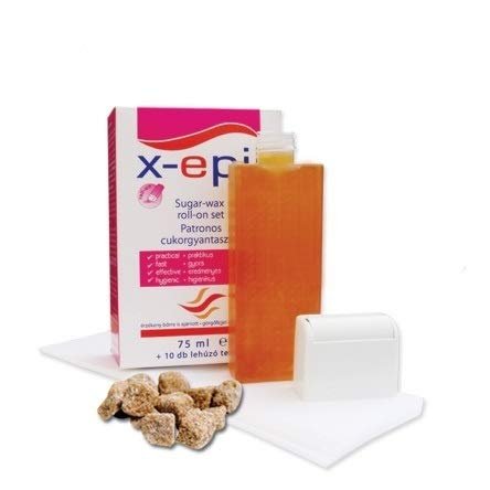 X-epil Normal Wax Cartridge with Wide Roller 100ml (Sugar-wax roll-on)
