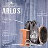 Arlo's 6-PC Mens Beard Grooming Set with Coconut and Vitamin E Oils, Beard brush, Beard Comb, Scissors, and Carrying Bag view 4