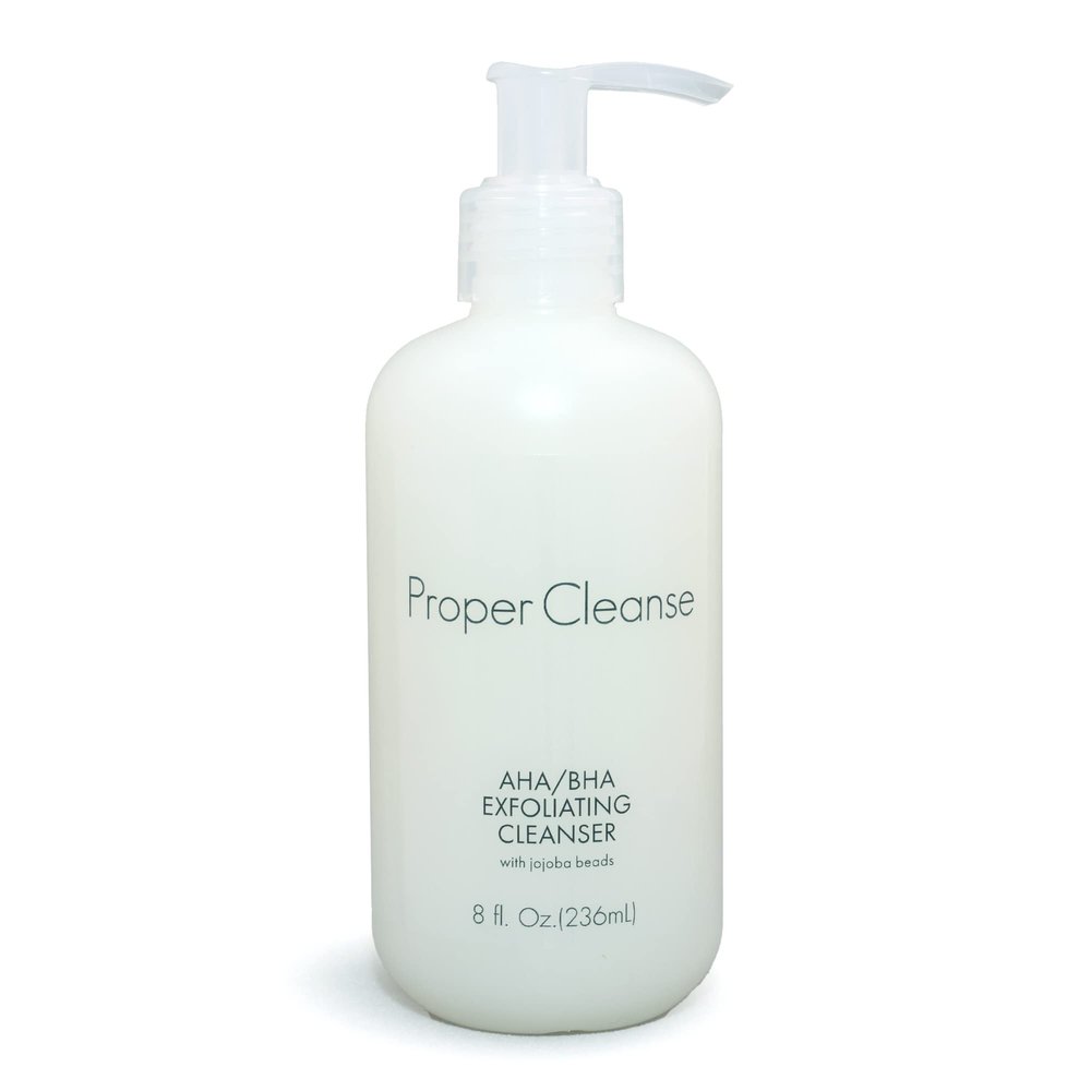 KarmaCeuticles Proper Cleanse AHA/BHA Exfoliating Cleanser with Jojoba Oil 8 oz