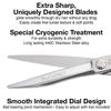 Olivia Garden DryCutPRO intro case 6" shear contains: DC-60, Sleek razor, oil pen, cleaning cloth & zipper case view 3