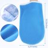 Paraffin Wax Mitts for Hand and Feet Paraffin Mitts and Booties Terry Cloth Booties Essential Oil Gloves for Hand Foot Care Spa Pedicure Thermal Treatment Wax Accessories(Blue) view 2
