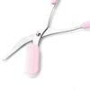 E-Universal Professional Precision Trimmer Eyebrow Scissors Remover Beauty Tool with Comb and Non Slip Finger Grips Eyebrows Aid Makeup Tool view 3