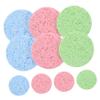 10pcs Wood Pulp Cotton Face Wash Makeup Remover Puff Make up Remover Pad Compressed Facial Sponges Powder Puff Cleansing Sponge Makeup Puff Exfoliating Pad for Face Cleansing Puffs view 1
