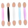 5 Boxes Double Ended Eyeshadow Brush Makeup for Women Dual Sides Eyeshadow Sponge Applicator Eyeshadow Brush Sponge Double Sided Miss Non Latex Eye Shadow Stick view 1
