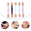 5 Boxes Double Ended Eyeshadow Brush Makeup for Women Dual Sides Eyeshadow Sponge Applicator Eyeshadow Brush Sponge Double Sided Miss Non Latex Eye Shadow Stick view 2