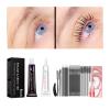 Black Lash T-i-n-t Kit, Keratin Black Eyelash D-y-e and Eyebrow T-i n t, 6 Week Voluminous Brow T-int, T-inting Look For Lash Perm/Lift/Lamination Treatment Dark Eyelash T-int Kit Only view 1