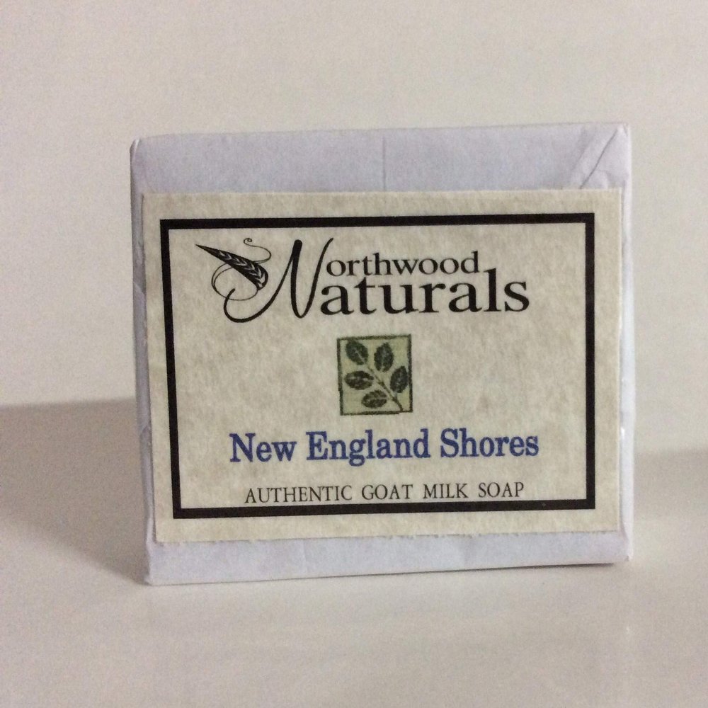 4 pack Goat Milk Soap New England Shores
